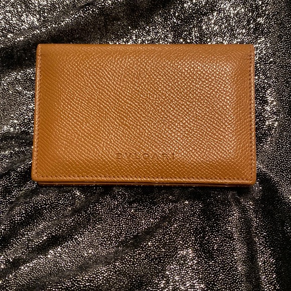 💯 EUC….Bulgari Men’s Cardholder/Wallet - Picture 1 of 5